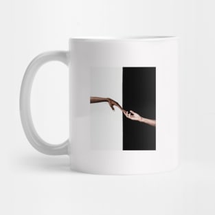 Black and White T-shirt Mug